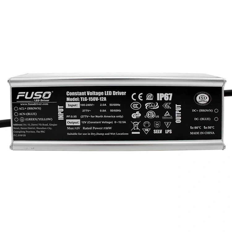Dlaczego warto wybrać sterownik LED o wysokim napięciu PF 24 V i mocy 150 W o stałym napięciu?
