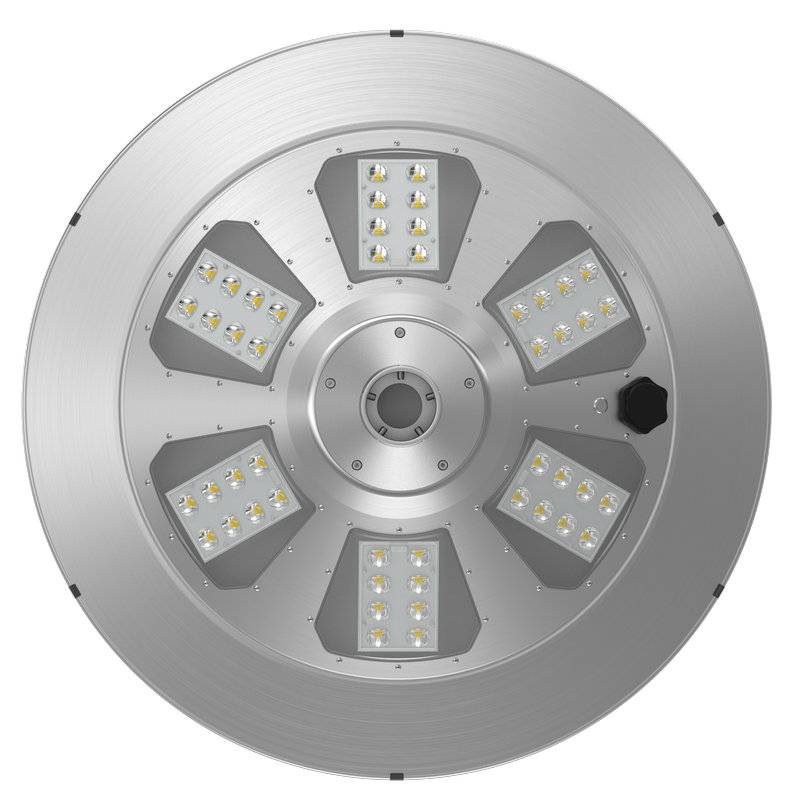 Solarna lampa ogrodowa o mocy 80 W