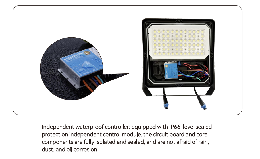 80w solar flood light
